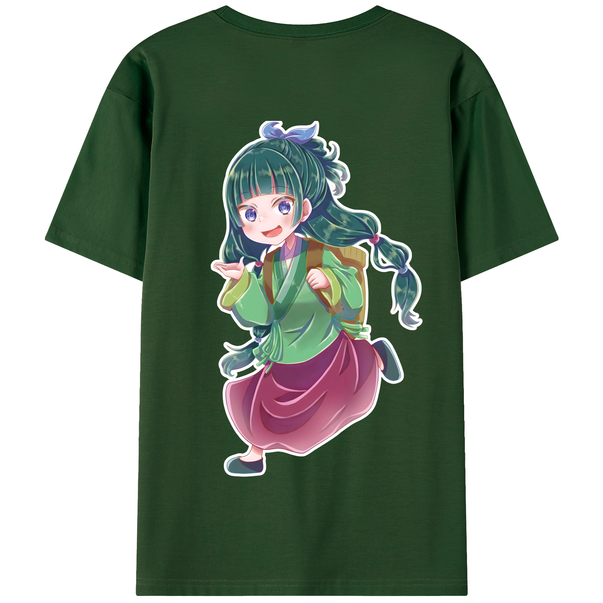 （画像用） 薬屋のひとりごと The Apothecary Diaries 綿100％半袖Tシャツ（背面プリント）